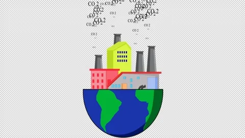 8. smoke co2 Stock Footage 307174971