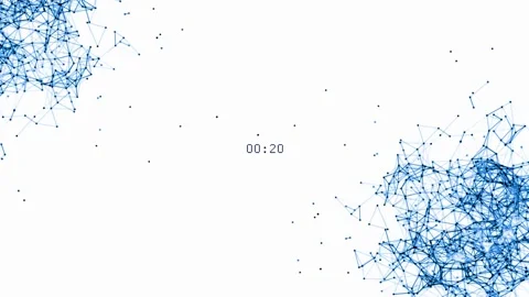 8 video - plexus, particular. Collection_7. Stock After Effects