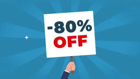 -80% off Video stock 189840034