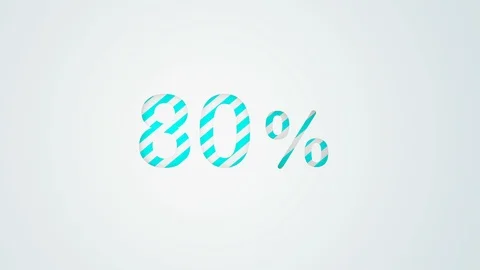 80 percent background animation	 Stock Footage 90098476