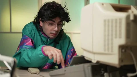 Computer Nerd Stock Videos – Royalty-Free HD & 4K Videos | Pond5