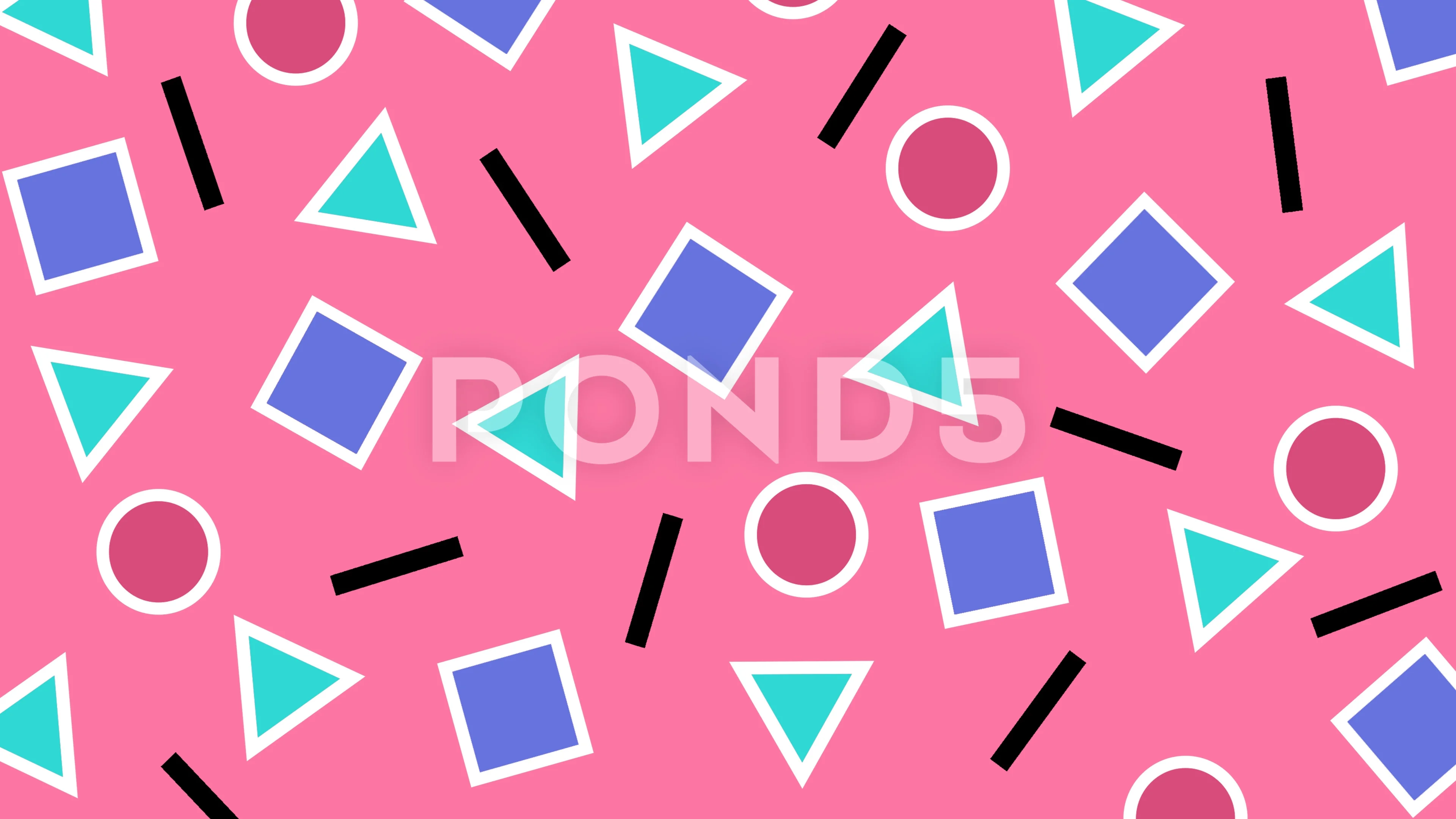 80s 90s Retro Background Pop Art Animati... | Stock Video | Pond5