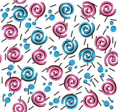 80s background Stock Illustration