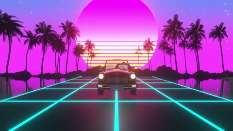 80s Classic Car 스톡 동영상 311054187