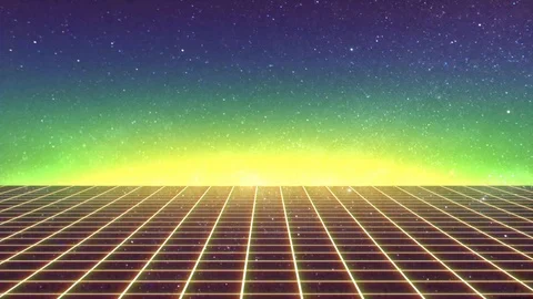 80's Grid Seamless Loop Stock Footage 102859694