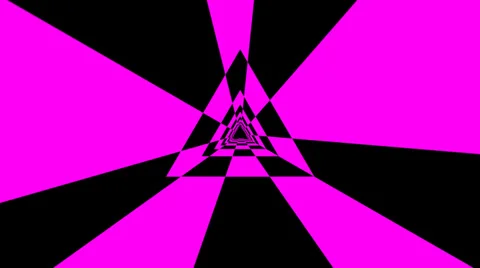 80s Power Pop Triangles Stock Footage 37811476