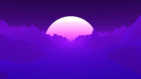 80s retro background loop animation. Stock Footage 135228565