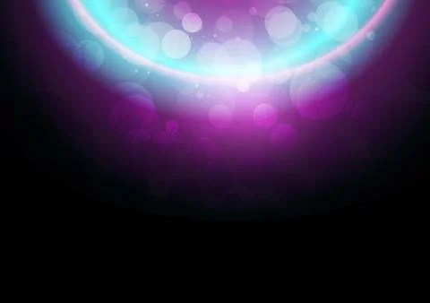 80s Retro Sci-Fi Background - Vector Illustration Stock Illustration