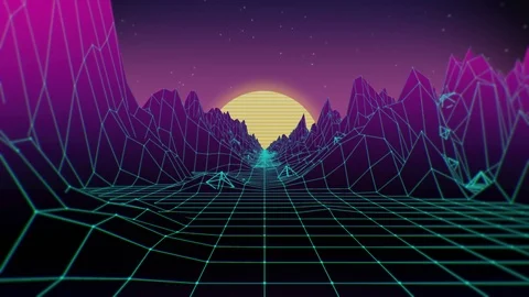 80s Retro Sci-Fi Stock Footage 123151906