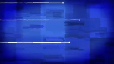 80's retro sreen glitch Stock Footage 251942651