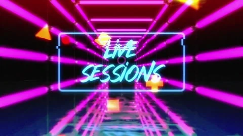 80s Ring Light Opener Stock After Effects