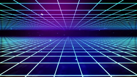 80s Sci-Fi Retro Background 80s Sci-Fi Retro Background Loop for VJs loops ,  Stock Footage 245120166