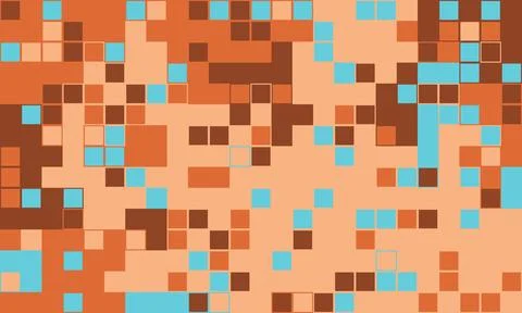 80s seamless pattern tracery fun. Blank wall form mesh. Random pop color im.. Stock Illustration