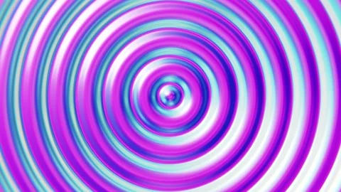 80s style waving iridescent surface looping 3D animation Stock Footage 159728074
