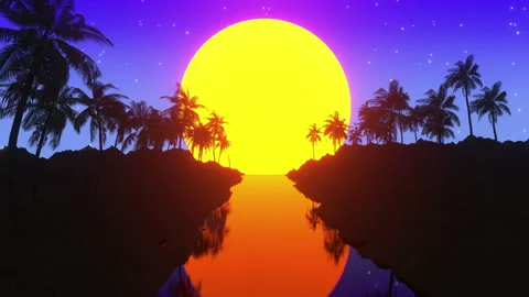 80s Summer Party Stock-Footage 272962843