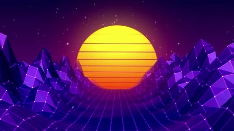 80s VHS Retro Wave Stock Footage 317841538