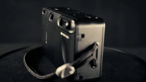 80's vintage camera 4K video Stock Footage 124849596