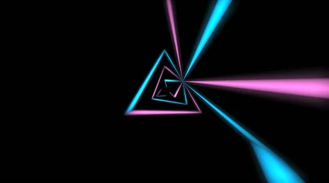 80s Warp FX Stock Footage 64654773