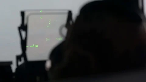 816 EAS pilot a mission in support of Combined Joint Task Force - 2016 Stock Footage 89213764