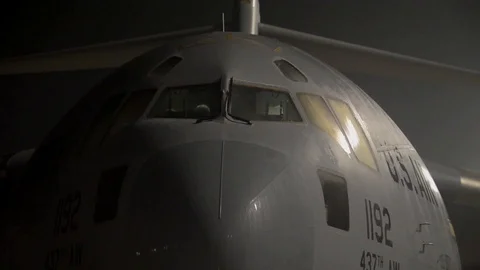 816 EAS pilot a mission in support of Combined Joint Task Force - 2016 Stock Footage 89213776