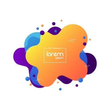 822.Fluid background Illustrazione stock