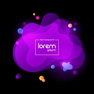 823.Fluid background Illustrazione stock