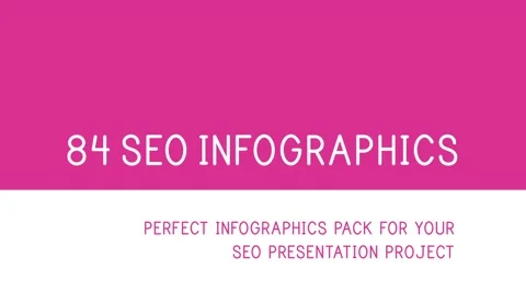 84 SEO Infographics Stock After Effects