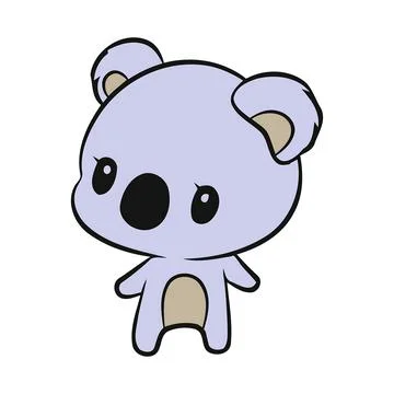 85. Cute Cartoon Koala Vector Illustration Stock Illustration