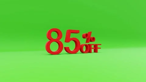 85 percent off 3D rendering Video stock 153359436