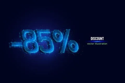 85 percent discount low poly vector illustration Stock Illustration