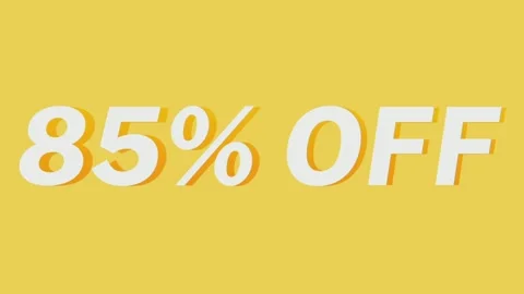 85 Percent discount Simple Text Animation For Media Your Promotional Strateg Stock Footage 158255028