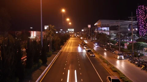 85.Timelapse traffic Stock Footage 104020136