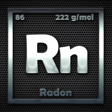 86.-Radon Stock-Illustration