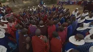 8612 02 Community Celebration In Tanzania, Africa Stock Footage