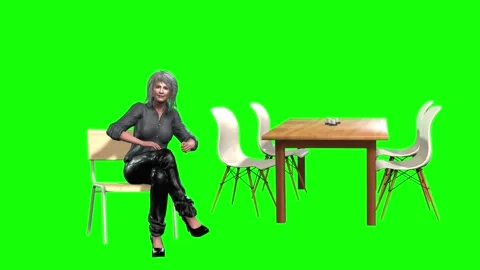 869 4k CORONAVIRUS RULES 3d computer generated WOMAN EXPLAINS Vídeos de archivo 137432112