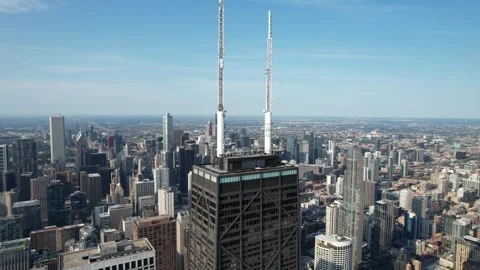 875 N Michigan Video stock 253136964