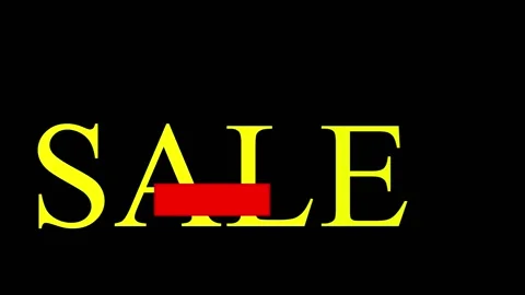 88 Animation Text Motion Graphics Black Friday v5 库存影片 137034763