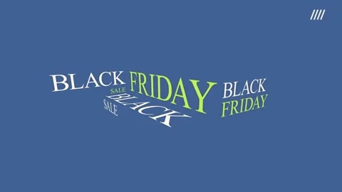 89 Animation Text Motion Graphics Black Friday v12 Stock Footage 137034913