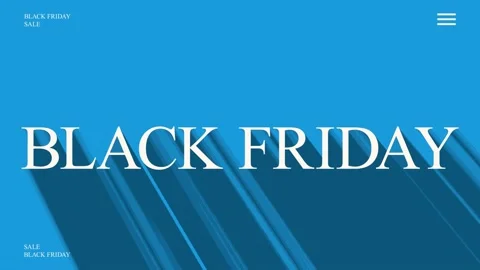 89 Animation Text Motion Graphics Black Friday v6 库存影片 137035141