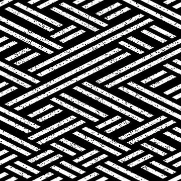 8946 Monochrome geometric pattern 8946 Illustrazione stock