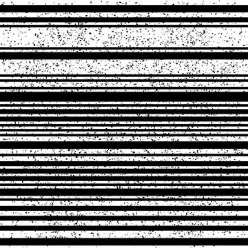 8988 Pattern with black and white horizontal lines 8988 Illustrazione stock