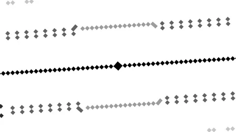 8bit Abstract Black White Pixel Art Computing Progress Patterns Bits Bytes Stock Footage 270495628