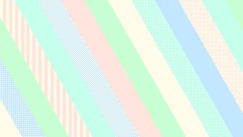 8bit Colorful Pop Stripe Background Pastel Stock Illustration