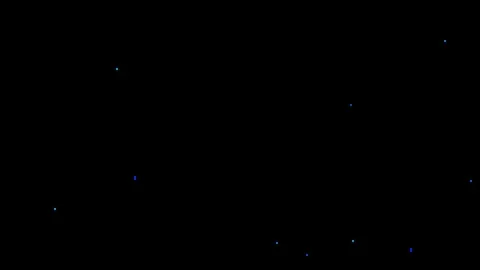 8bit pixelated particle animation Stock Footage 313510807