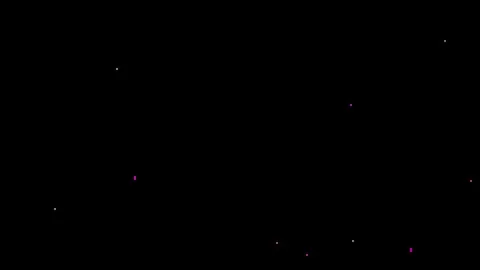 8bit pixelated particle animation Stock Footage 313510810