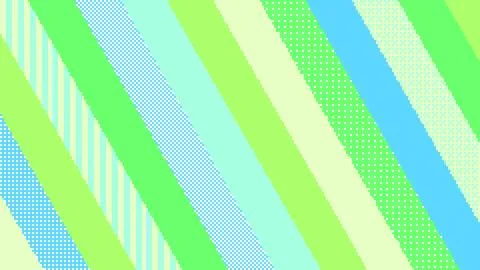 8bit Pop Stripe Background Green Blue Stock Illustration