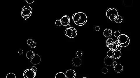 8bit retro game style bubble animation Stock Footage 311847083