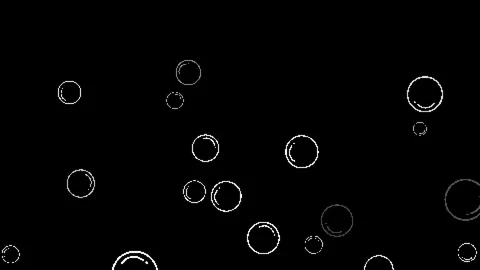 8bit retro game style bubble animation Stock Footage 311847087