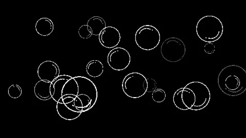 8bit retro game style bubble animation Stock Footage 311847088