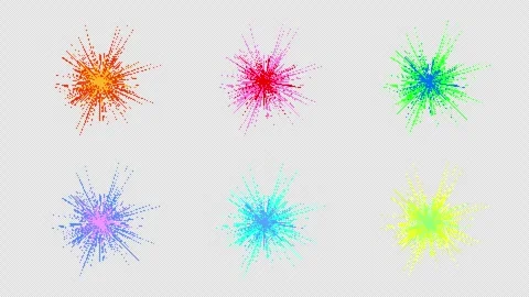 8bit retro game style effect animation (10 second loop) Stock Footage 312624563